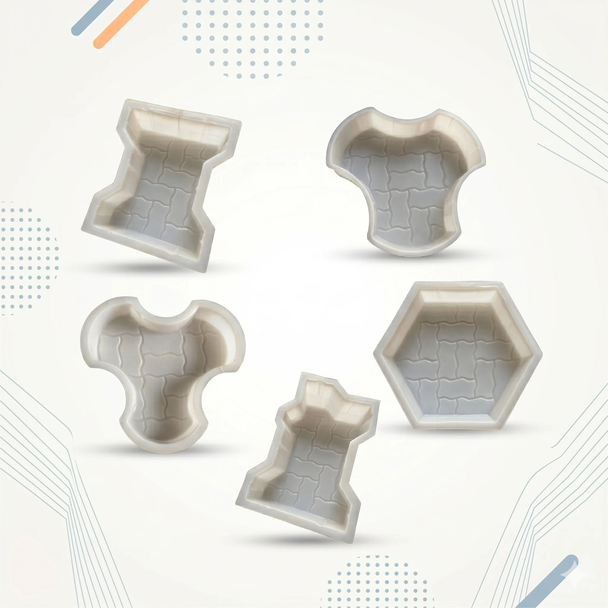 Paver Block Plastic Mould